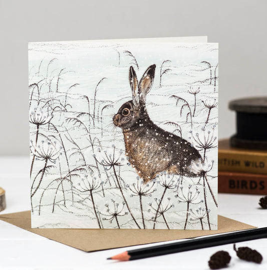 Hand Finished In The Wild Hand Drawn Mixed Pack Of 10 Blank Christmas Cards