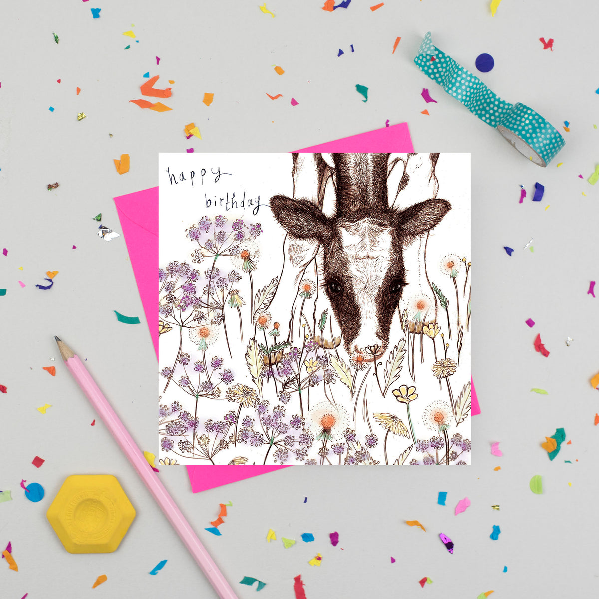 Fauna Animal Floral Assorted Pack of 11 Blank Birthday Cards