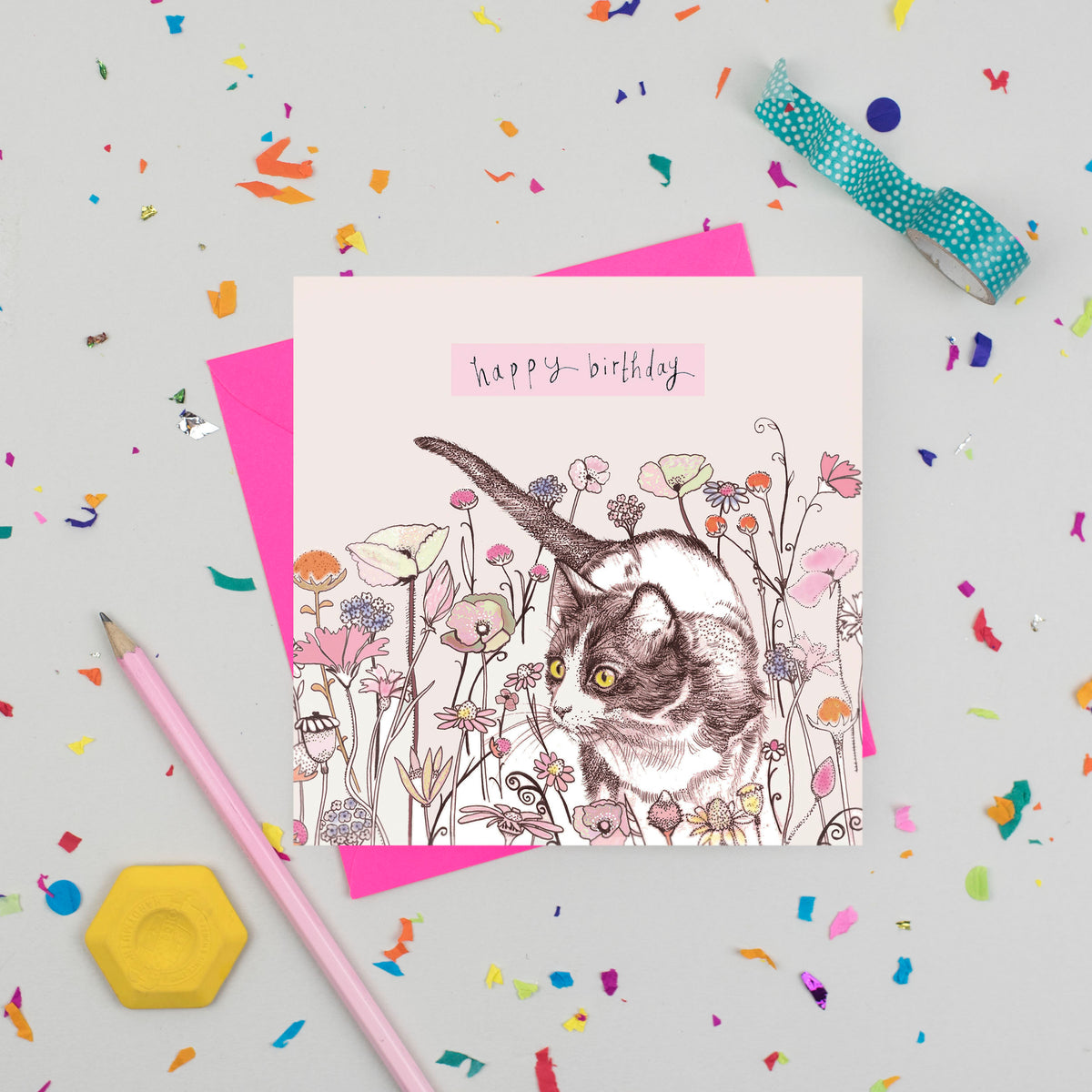 Fauna Animal Floral Assorted Pack of 11 Blank Birthday Cards