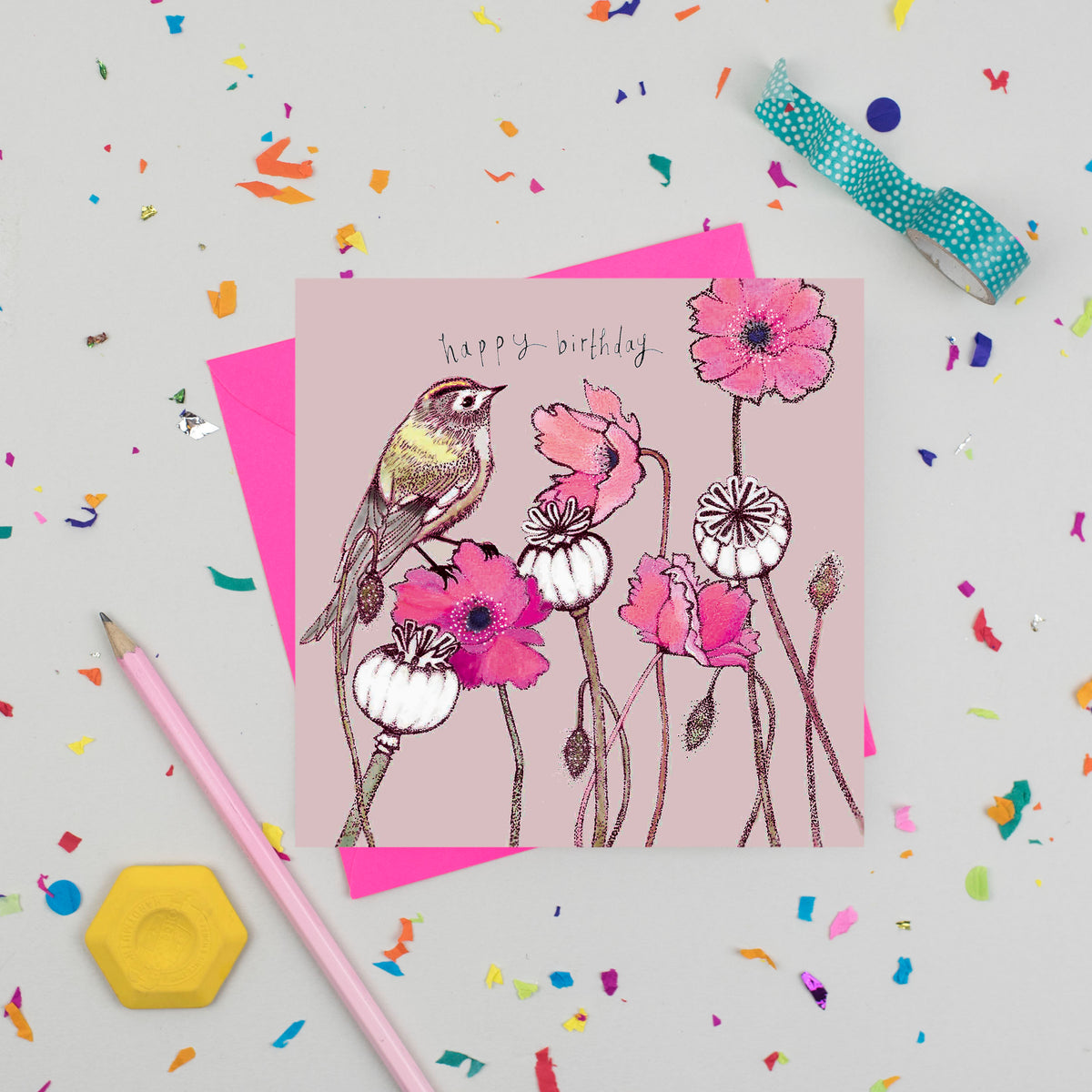 Fauna Animal Floral Assorted Pack of 11 Blank Birthday Cards