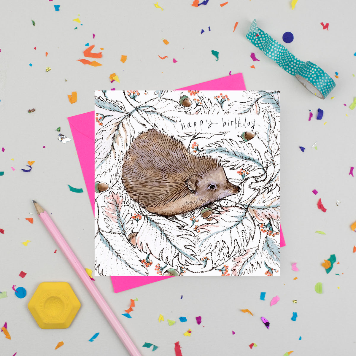 Fauna Animal Floral Assorted Pack of 11 Blank Birthday Cards