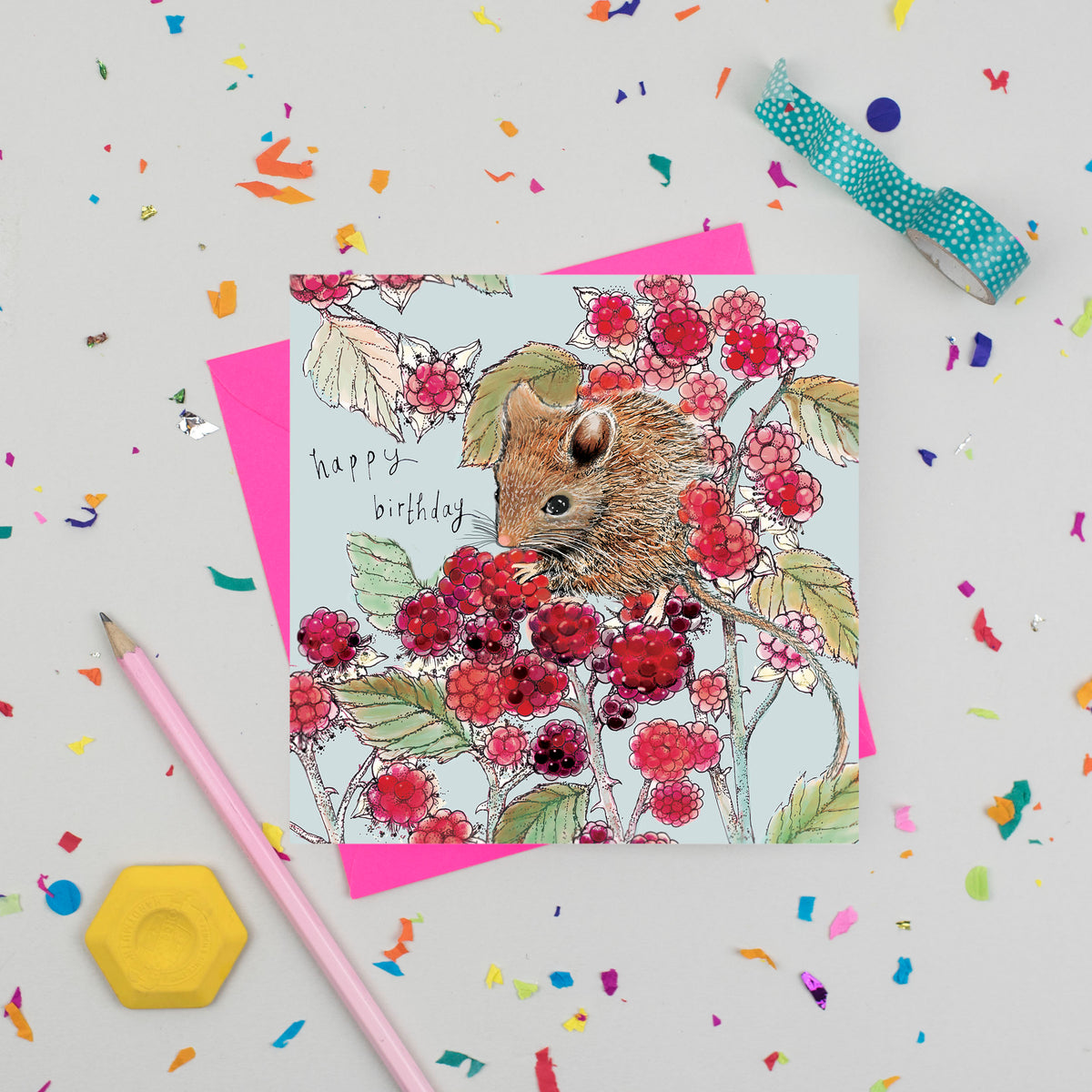 Fauna Animal Floral Assorted Pack of 11 Blank Birthday Cards
