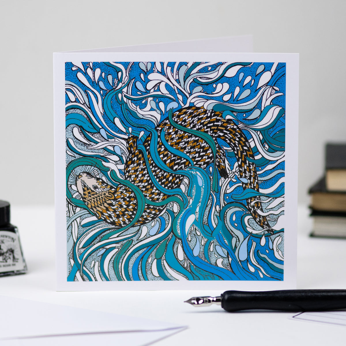 Mixed Pack Ten Animal Wildlife Blank Greeting Cards