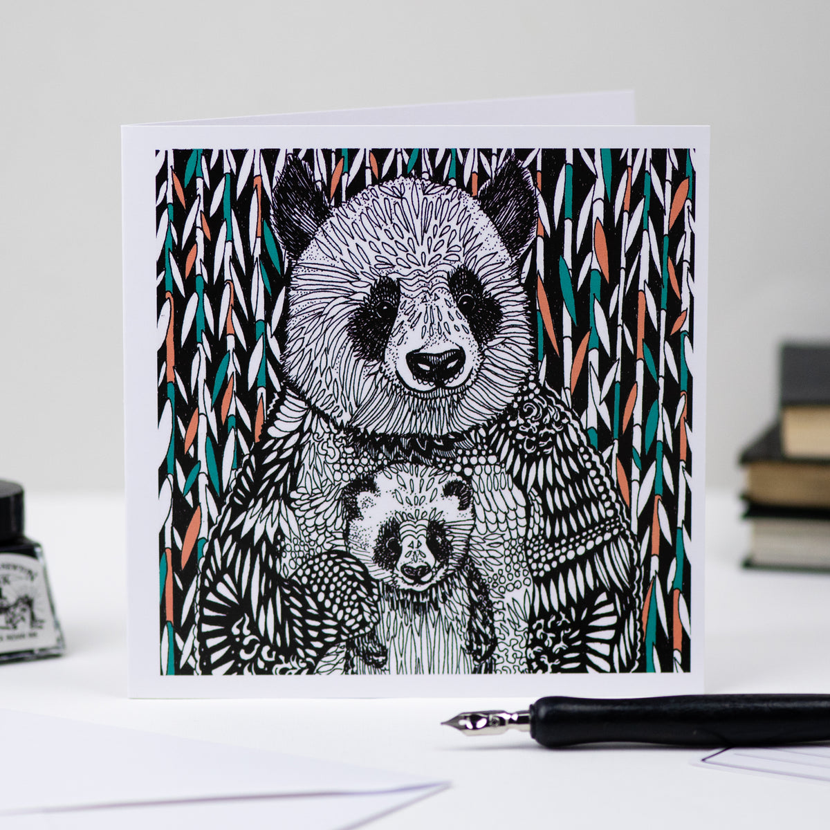 Mixed Pack Ten Animal Wildlife Blank Greeting Cards
