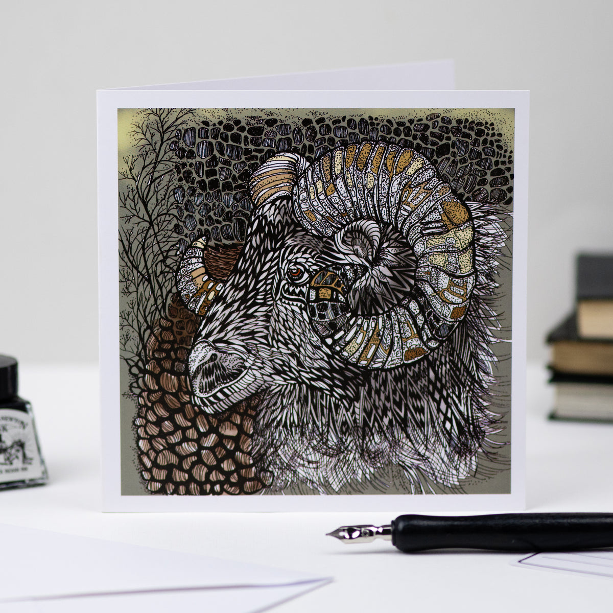 Mixed Pack Ten Animal Wildlife Blank Greeting Cards