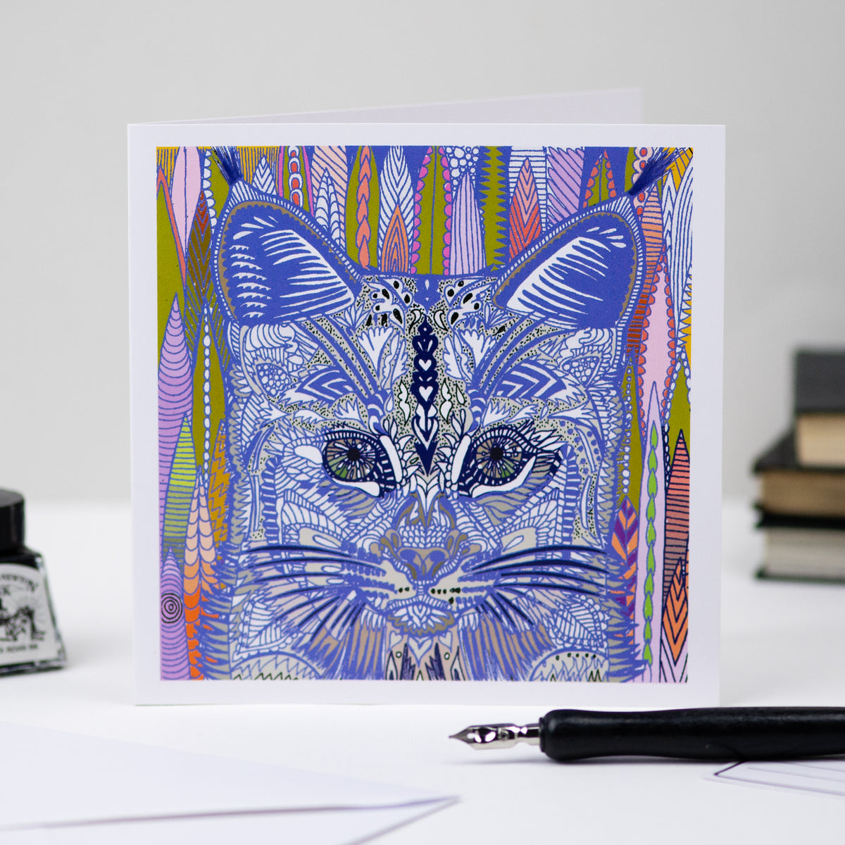 Mixed Pack Of Ten Animal Wildlife Blank Greeting Cards