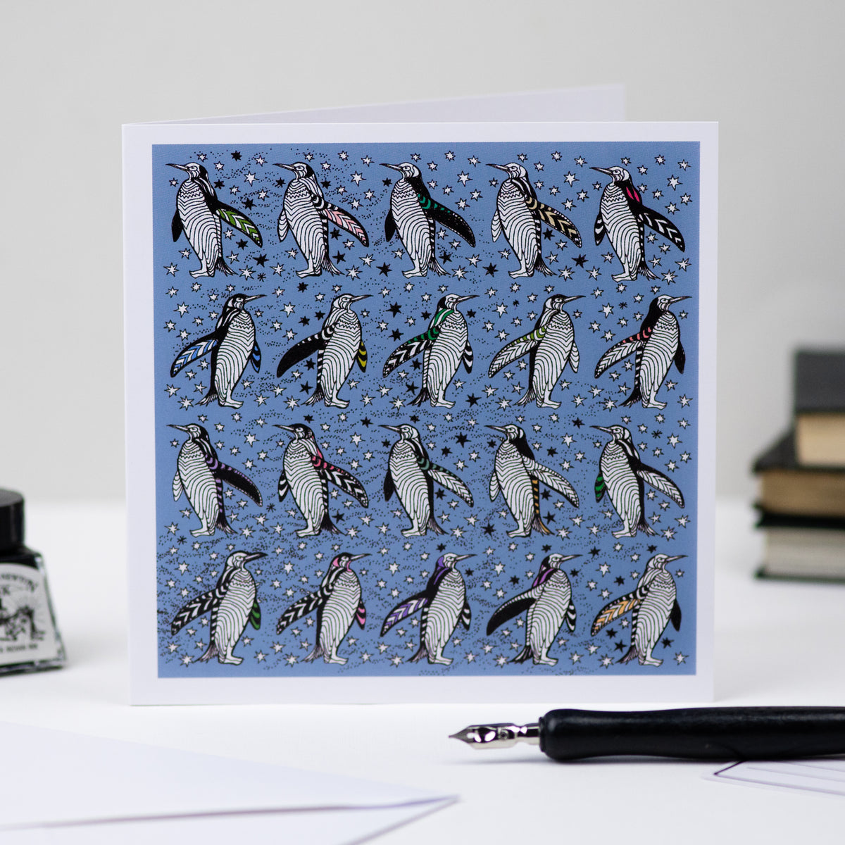 Mixed Pack Of Ten Animal Wildlife Blank Greeting Cards