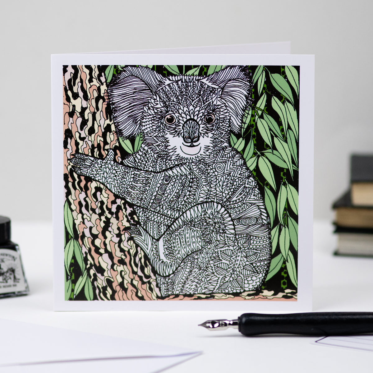 Mixed Pack Of Ten Animal Wildlife Blank Greeting Cards