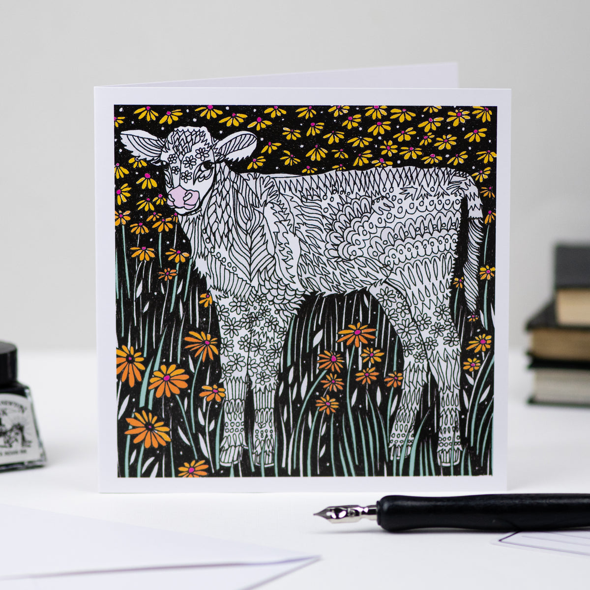 Mixed Pack Of Ten Animal Wildlife Blank Greeting Cards