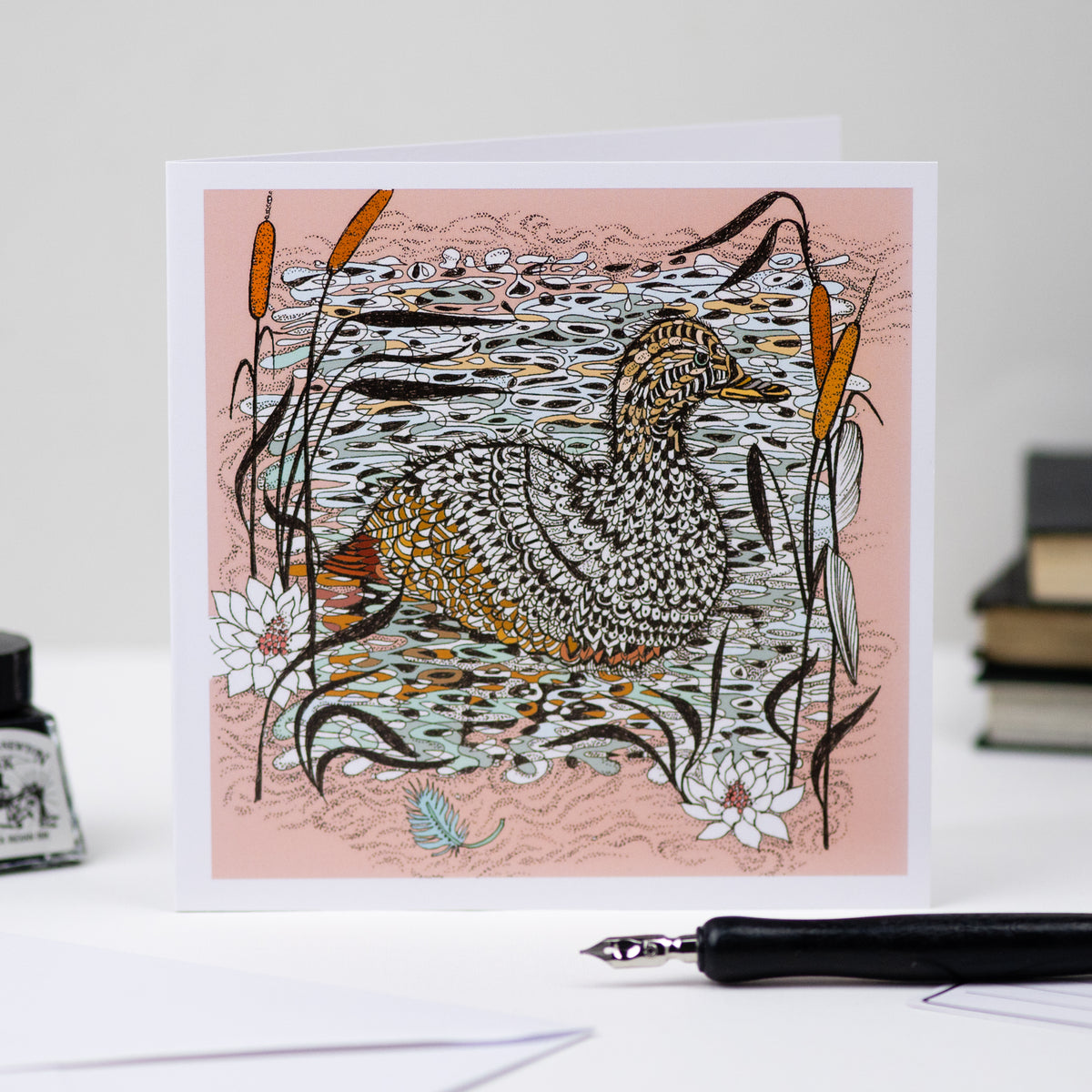 Mixed Pack Of Ten Animal Wildlife Blank Greeting Cards
