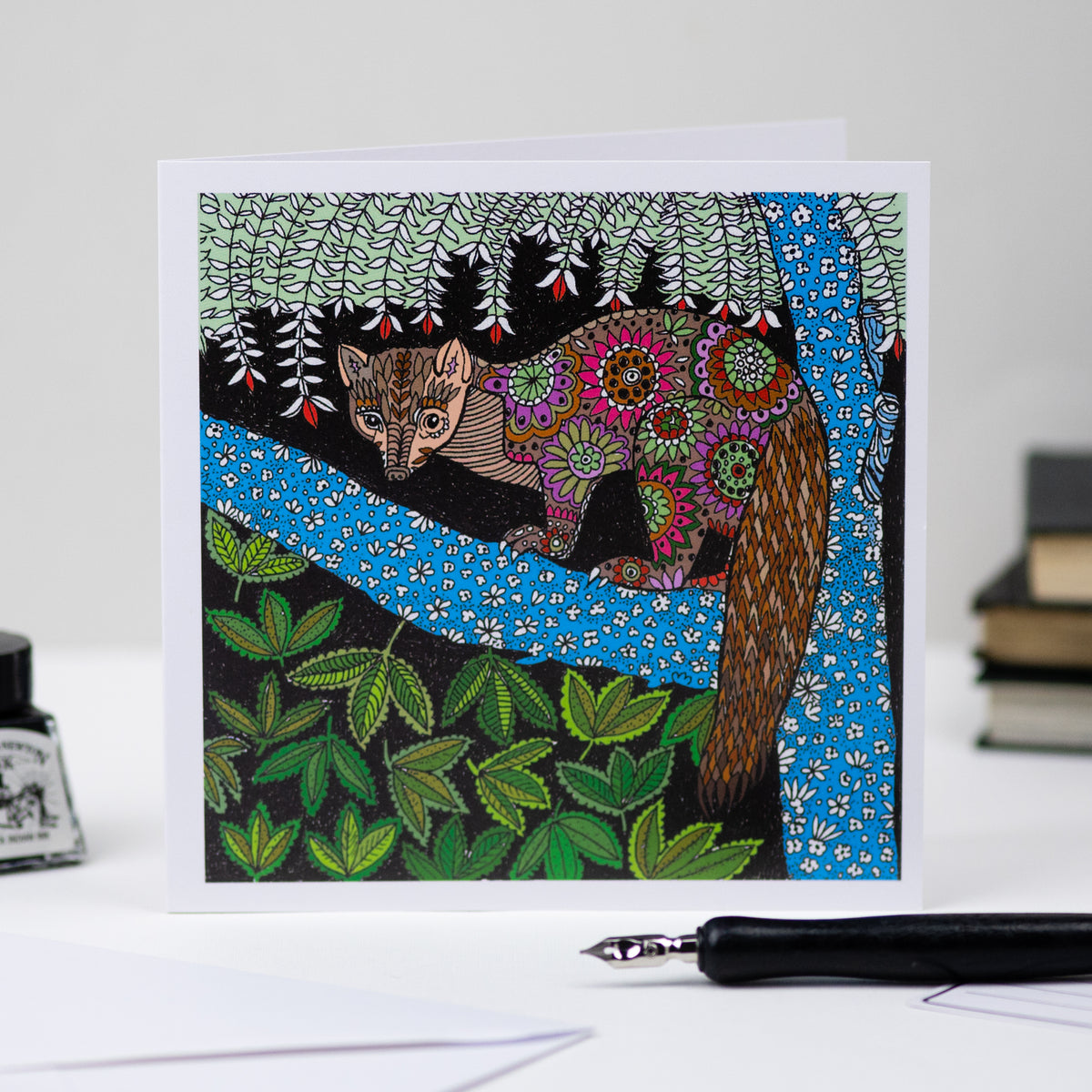 Mixed Pack Ten Animal Wildlife Blank Greeting Cards