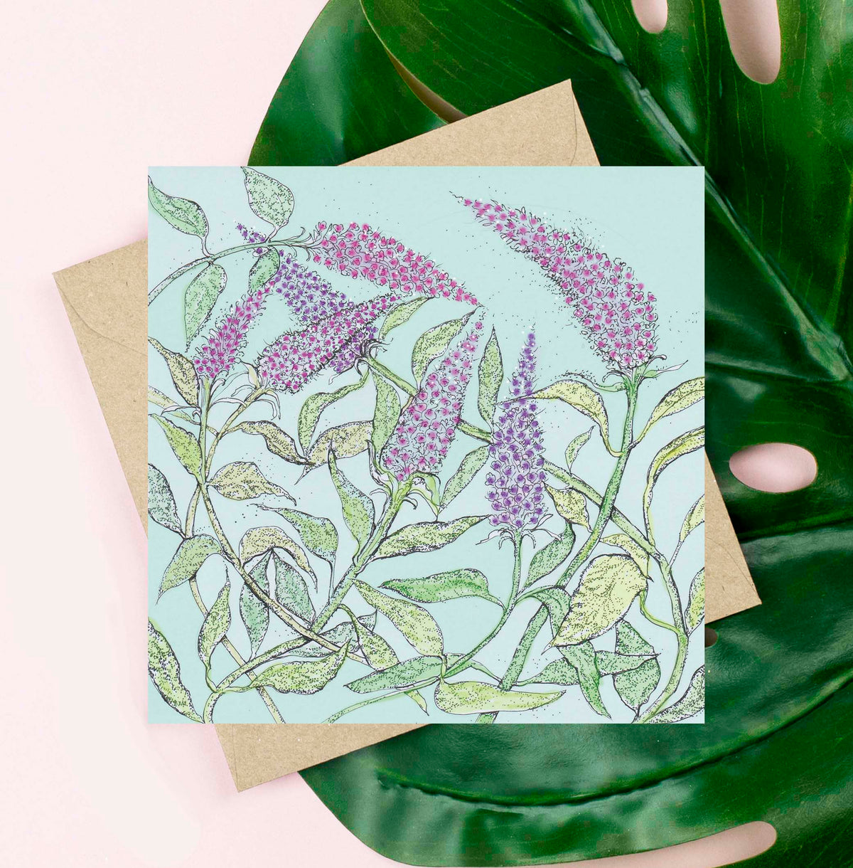 Hand Finished Floral Mixed Pack Of Ten Blank Greeting Cards