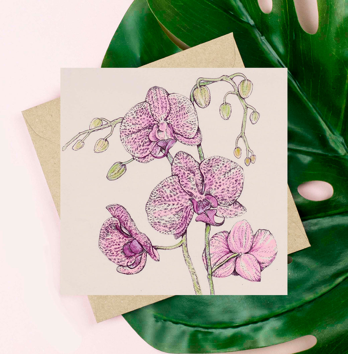 Hand Finished Floral Mixed Pack Of Ten Blank Greeting Cards