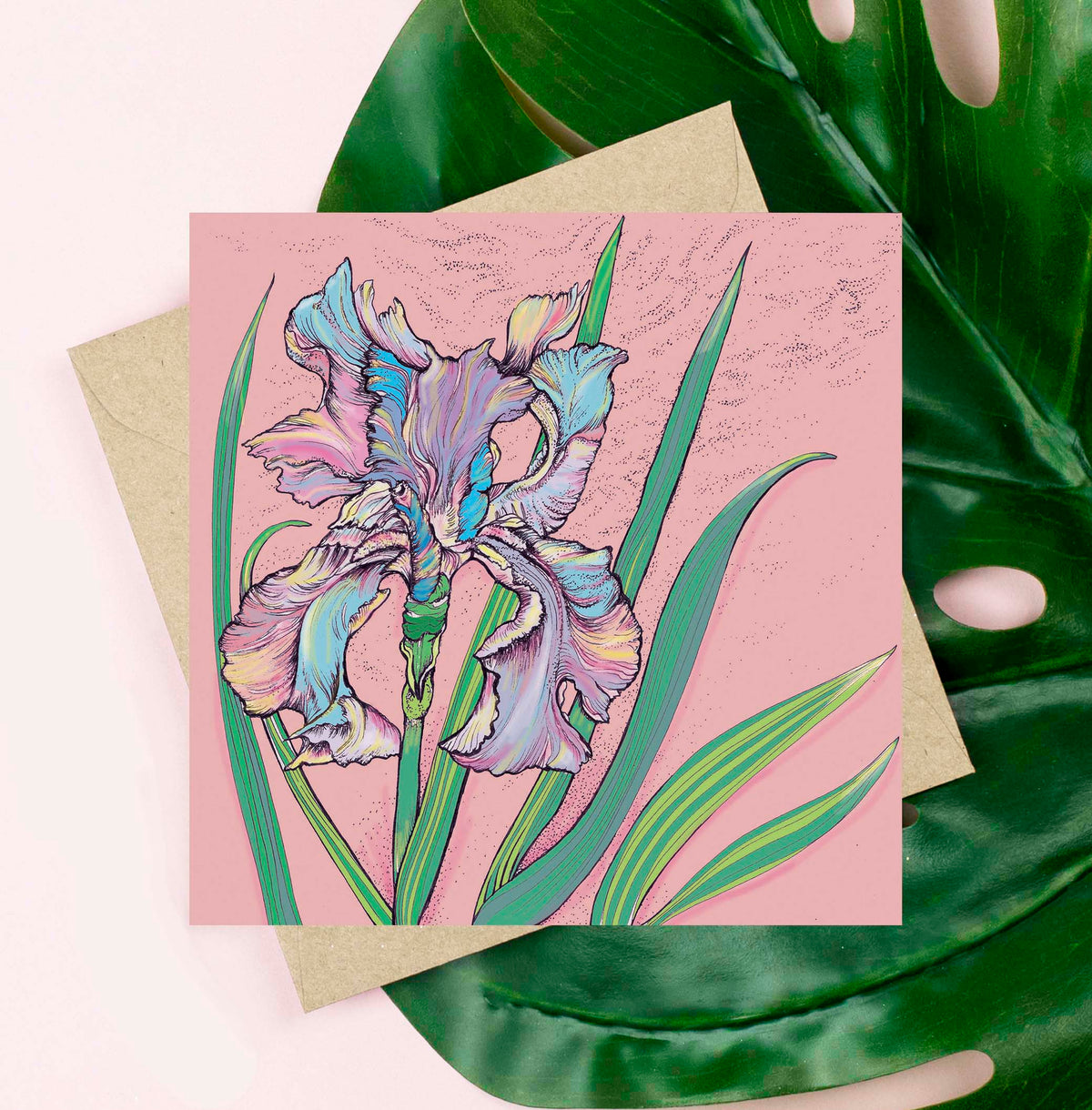 Hand Finished Floral Mixed Pack Of Ten Blank Greeting Cards