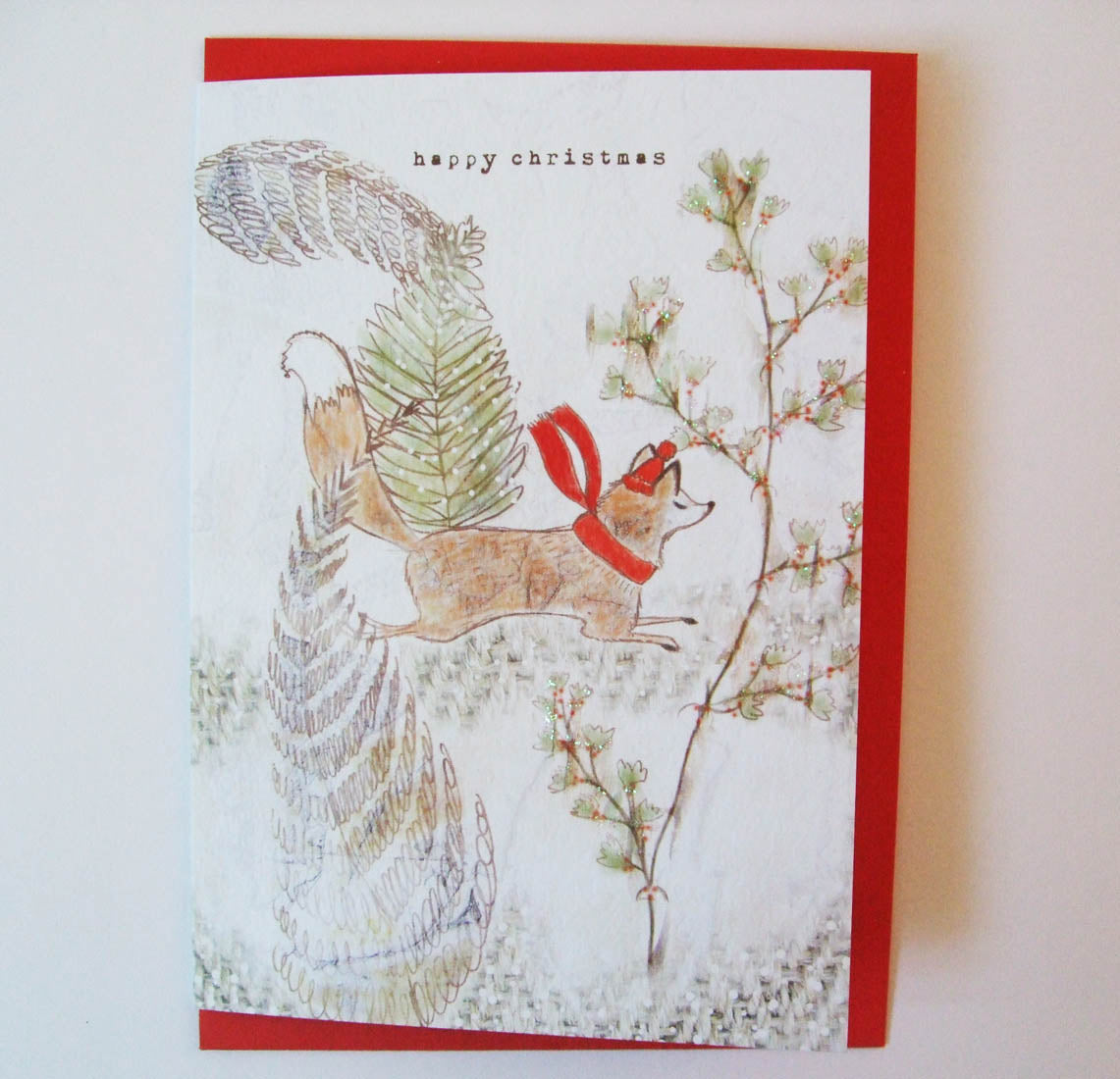 Hand Finished Wildwood Mixed Pack Of Eight Blank Christmas Cards